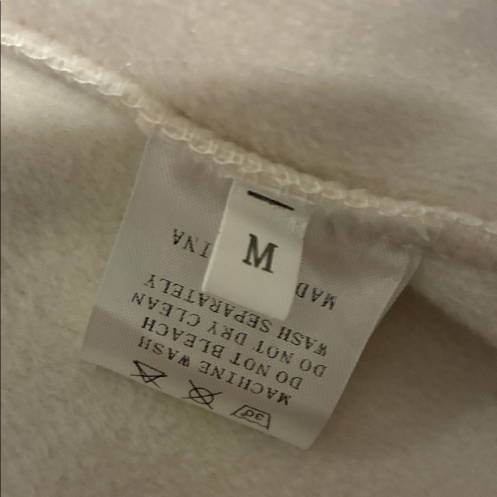 Elegant White Jacket with Black Trim - Picture 6 of 7